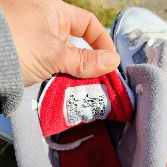 Retro Fire Red Jordans - Picture 4 of 4